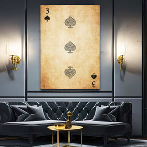 Three of Spades Wall Art | MusaArtGallery™