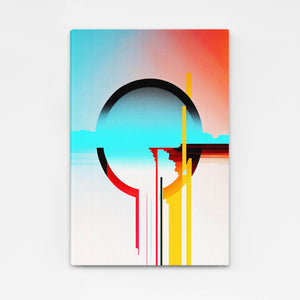 Turquoise Abstract Wall Art | MusaArtGallery™