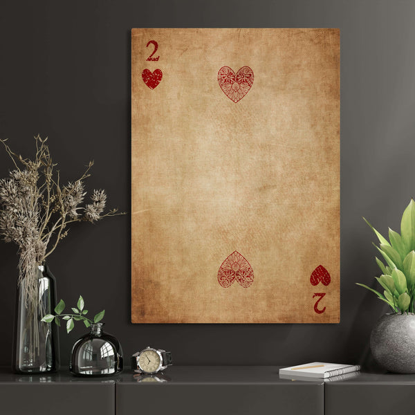 Two of Hearts Canvas | MusaArtGallery™