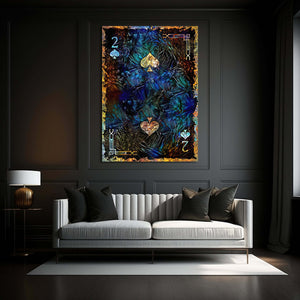Two of Spades Canvas | MusaArtGallery™
