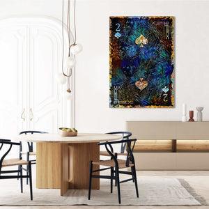 Two of Spades Canvas | MusaArtGallery™