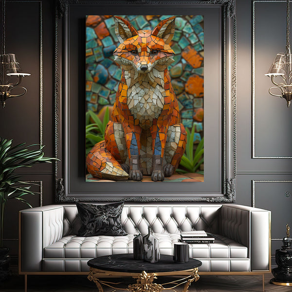 Vibrant Fox Art | MusaArtGallery™