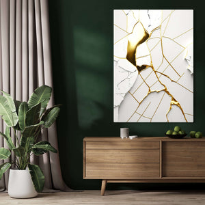 White Abstract Wall art | MusaArtGallery™
