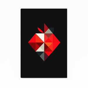 Abstract Apple Wall Art