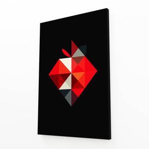 Abstract Apple Wall Art