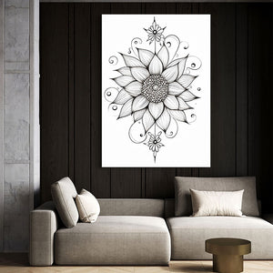 Abstract Art Black and White | MusaArtGallery™