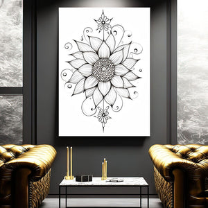 Abstract Art Black and White | MusaArtGallery™