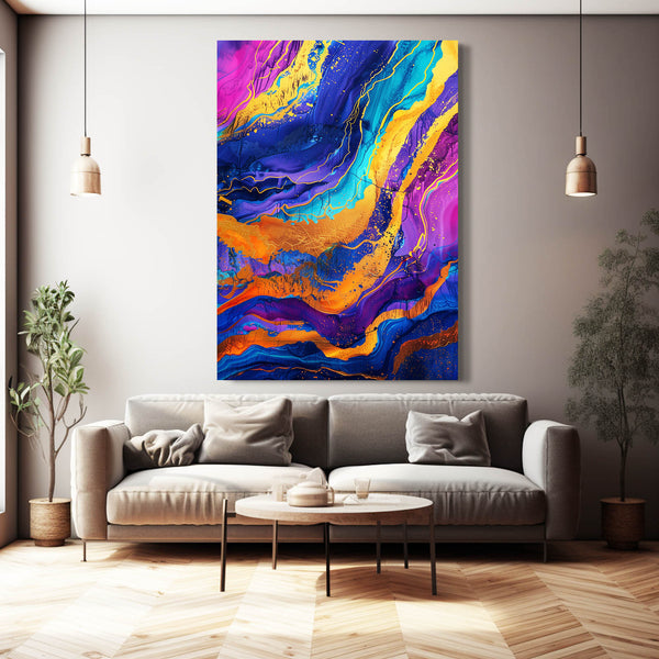 Abstract Art Bold Stripes | MusaArtGallery™