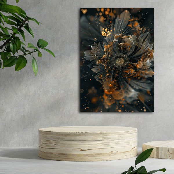 Abstract Art Celestial Bloom | MusaArtGallery™