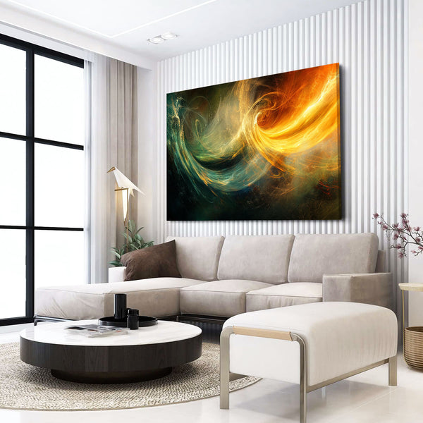 Abstract Art Celestial Flow | MusaArtGallery™