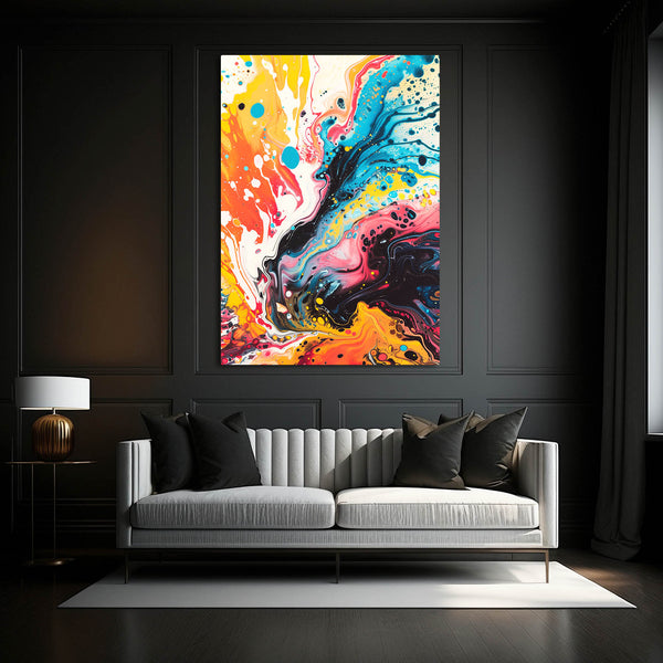 Abstract Art Color Wave | MusaArtGallery™