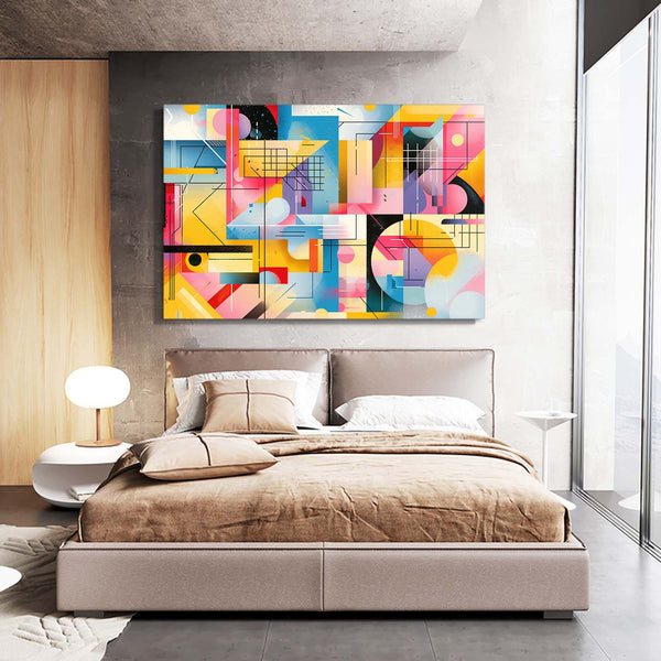 Abstract Art Colorful Geometry | MusaArtGallery™