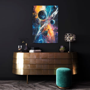 Abstract Art Cosmic Odyssey | MusaArtGallery™