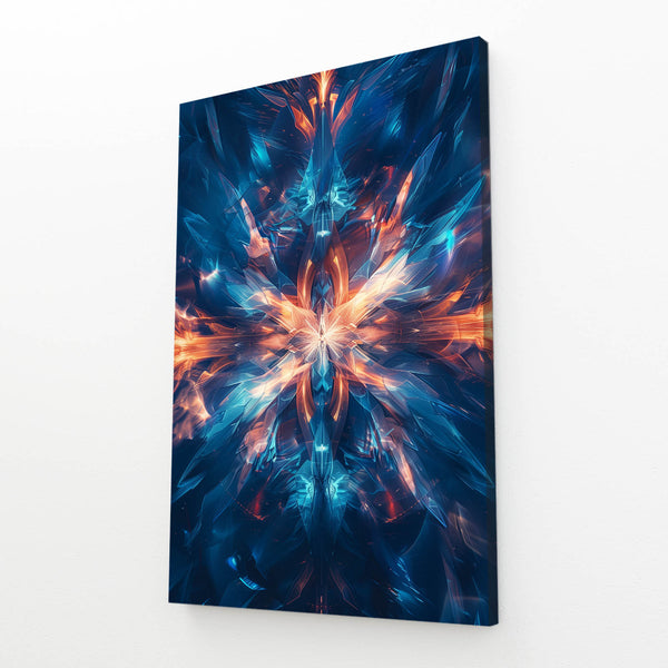 Abstract Art Crystal Burst | MusaArtGallery™