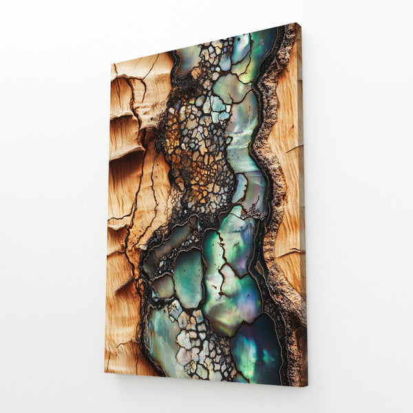 Abstract Art Earth Fracture | MusaArtGallery™