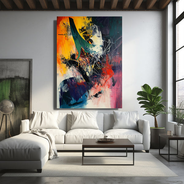 Abstract Art Energetic Flow | MusaArtGallery™