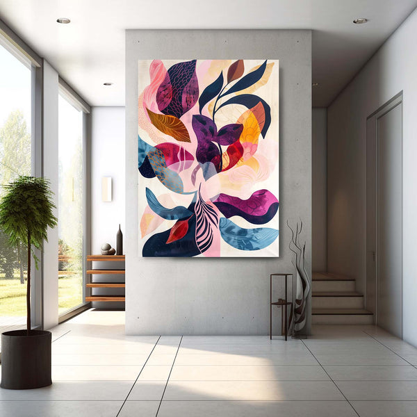 Abstract Art Floral Harmony | MusaArtGallery™