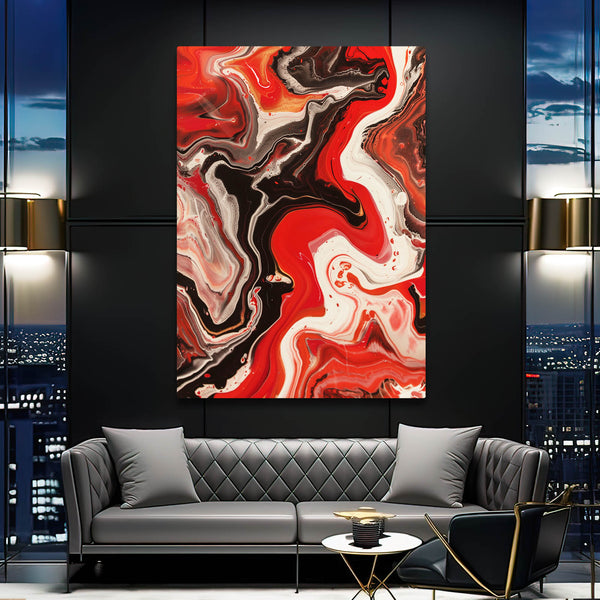 Abstract Art Flow Canvas | MusaArtGallery™