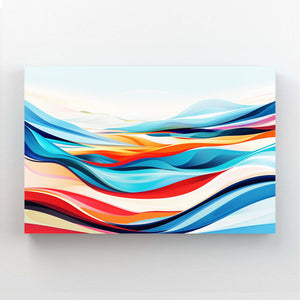 Abstract Art Flowing Waves | MusaArtGallery™