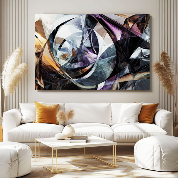 Abstract Art Fractured Light | MusaArtGallery™