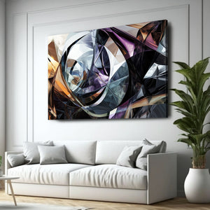 Abstract Art Fractured Light | MusaArtGallery™