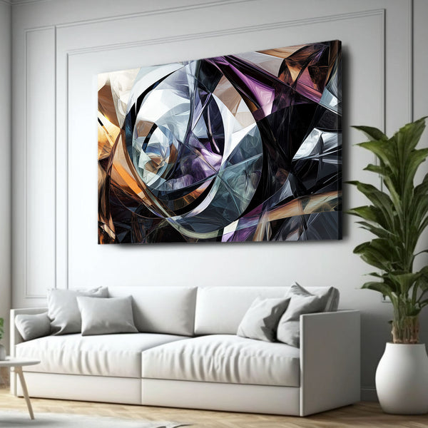 Abstract Art Fractured Light | MusaArtGallery™