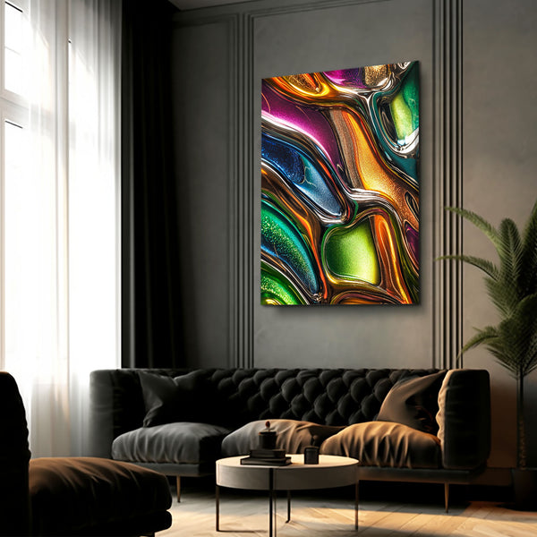 Abstract Art Liquid Spectrum | MusaArtGallery™