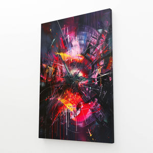 Abstract Art Neon Burst | MusaArtGallery™