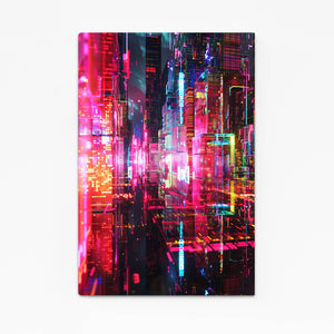 Abstract Art Neon City | MusaArtGallery™