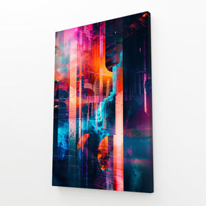 Abstract Art Neon Dream | MusaArtGallery™