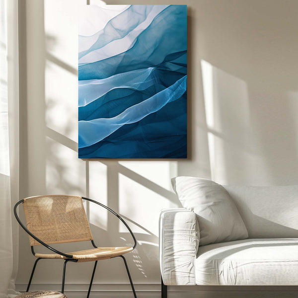 Abstract Art Ocean Veil | MusaArtGallery™