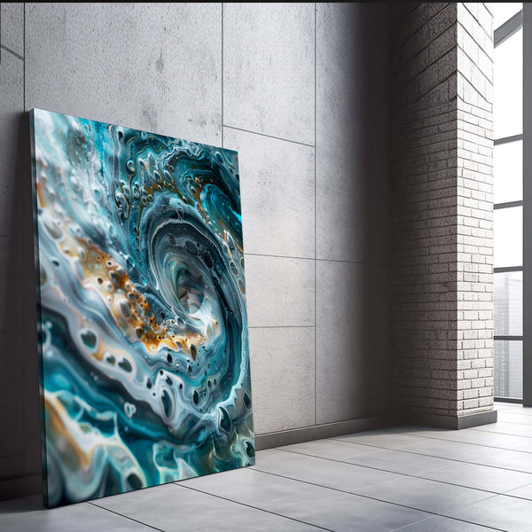 Abstract Art Ocean Vortex | MusaArtGallery™