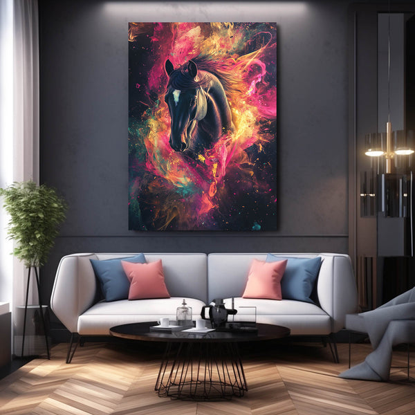 Abstract Art Of Horse