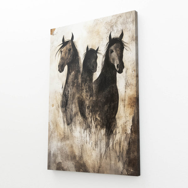 Abstract Art Of Horses