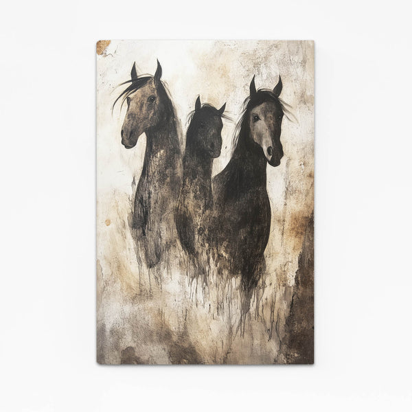 Abstract Art Of Horses