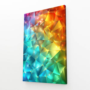 Abstract Art Prism Glow | MusaArtGallery™