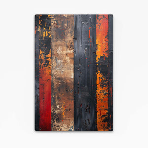 Abstract Art Rustic Stripes | MusaArtGallery™