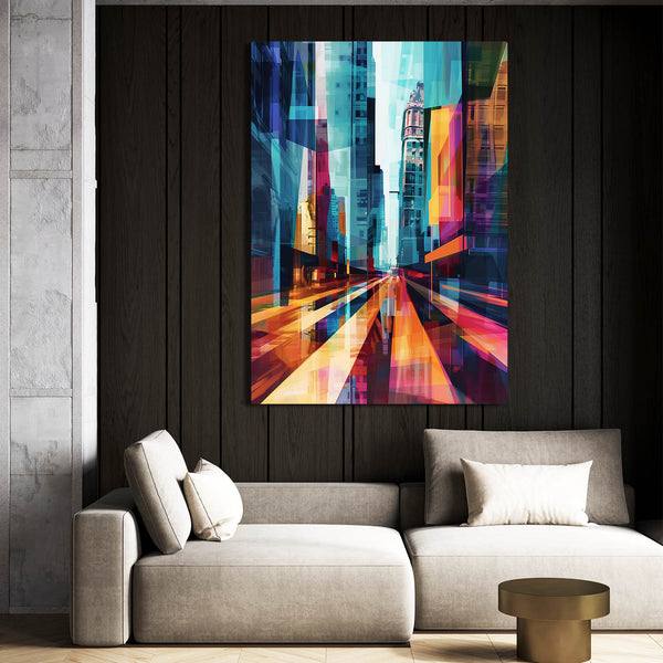 Abstract Art Urban Geometry | MusaArtGallery™