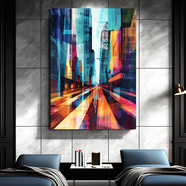 Abstract Art Urban Geometry | MusaArtGallery™