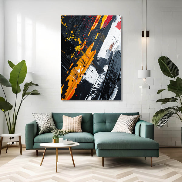 Abstract Art Vibrant Strokes | MusaArtGallery™