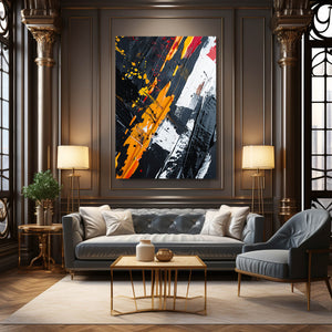 Abstract Art Vibrant Strokes | MusaArtGallery™
