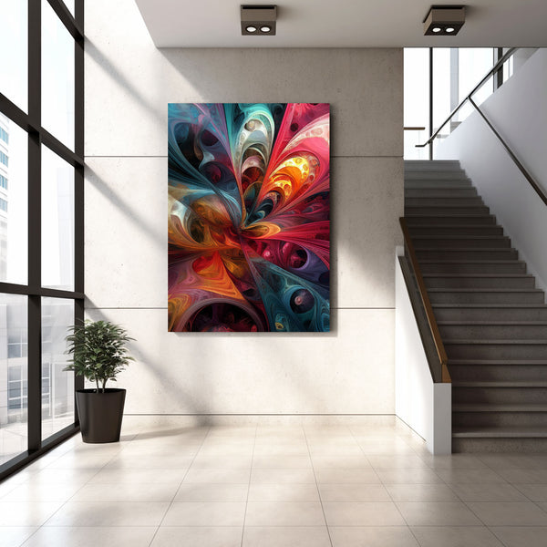 Abstract Art Vortex Bloom | MusaArtGallery™