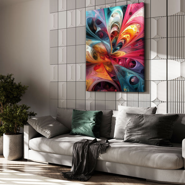 Abstract Art Vortex Bloom | MusaArtGallery™