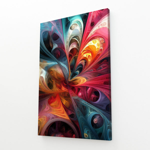 Abstract Art Vortex Bloom | MusaArtGallery™