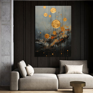 Abstract Bathroom Wall Art Decor | MusaArtGallery™