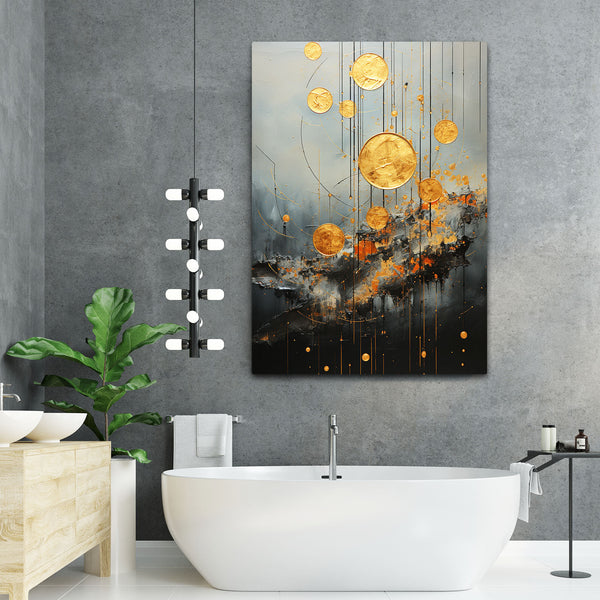 Abstract Bathroom Wall Art Decor | MusaArtGallery™