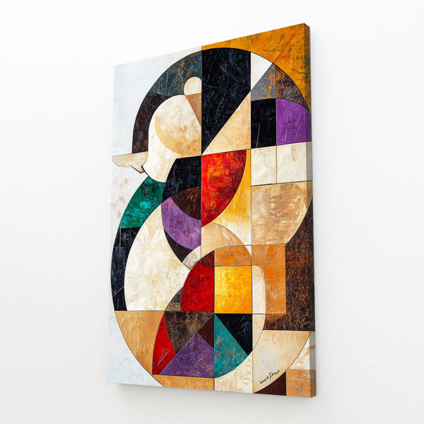Abstract Bear Wall Art