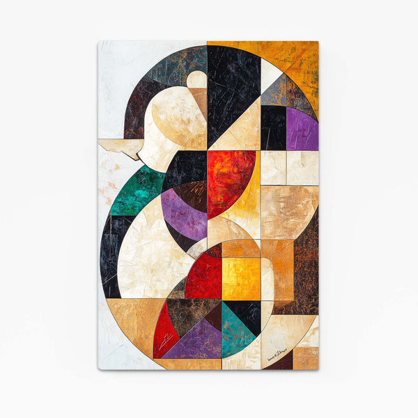 Abstract Bear Wall Art