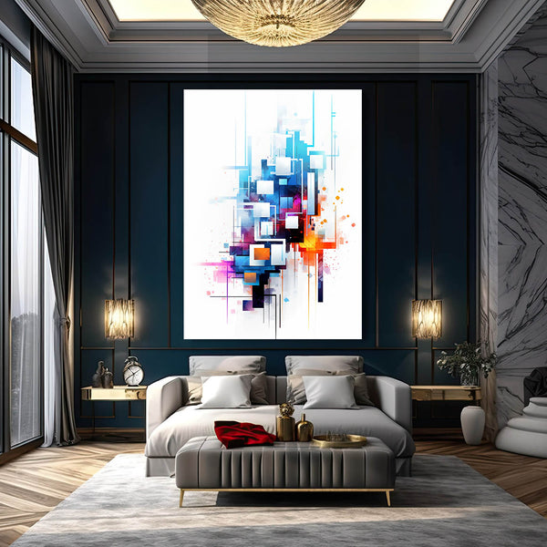 Abstract Bedroom Wall Art | MusaArtGallery™