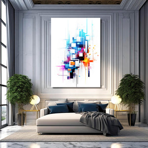 Abstract Bedroom Wall Art | MusaArtGallery™